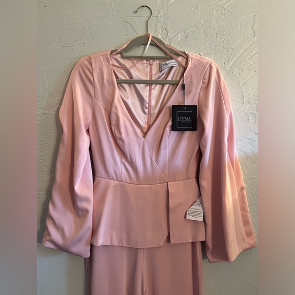 Ieena by Mac Duggal Long Sleeve Pant Suit - Picture 6 of 8